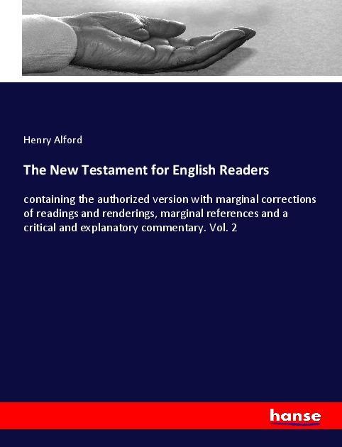 Книга The New Testament for English Readers Henry Alford