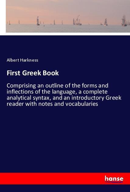 Knjiga First Greek Book Albert Harkness