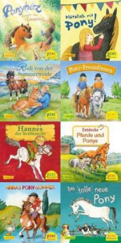 Книга Pixi-8er-Set 259: Ponygeschichten mit Pixi (8x1 Exemplar) Usch Luhn