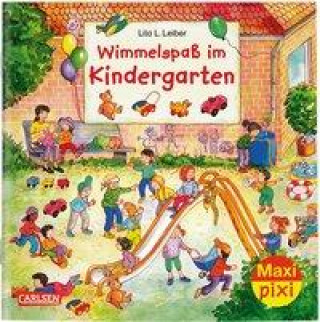 Kniha Maxi Pixi 296: VE 5: Wimmelspaß im Kindergarten Lila L. Leiber