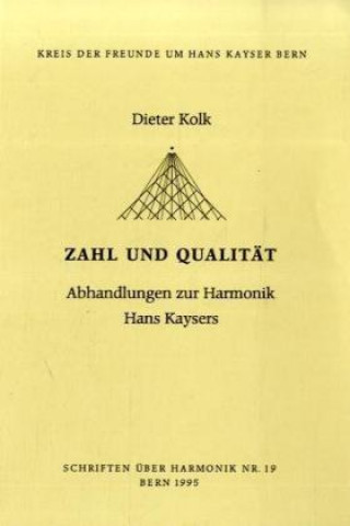 Книга Zahl und Qualität Dieter Kolk