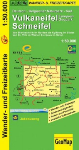 Printed items GeoMap Karte Oberschwaben - Wanderkarte 