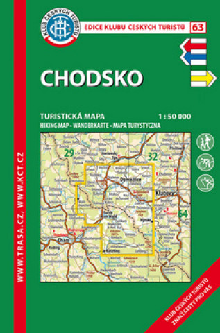 Printed items KČT 63 Chodsko 1:50 000 