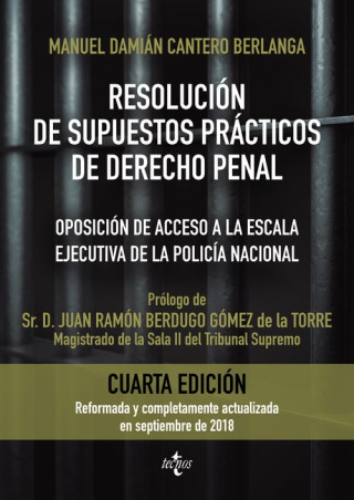 Книга RESOLUCIÓN DE SUPUESTOS PRÁCTICOS DE DERECHO PENAL MANUEL DAMIAN CANTERO BERLANGA