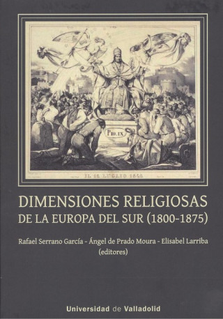 Carte DIMENSIONES RELIGIOSAS DE LA EUROPA DEL SUR RAFAEL SERANO