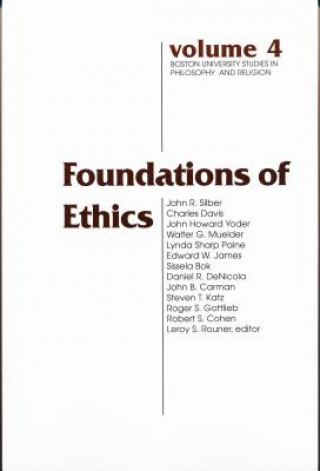 Buch Foundations of Ethics Leroy S. Rouner