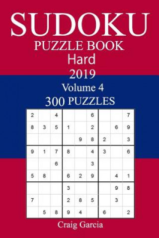 Könyv 300 Hard Sudoku Puzzle Book 2019 Craig Garcia