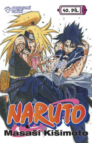 Книга Naruto 40 Absolutní umění Masashi Kishimoto