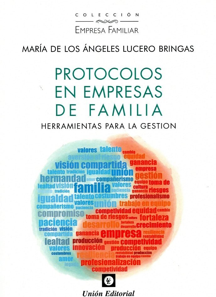 Carte PROTOCOLOS EN EMPRESAS DE FAMILIA MARIA DE LOS ANGELES LUCERO BRINGAS