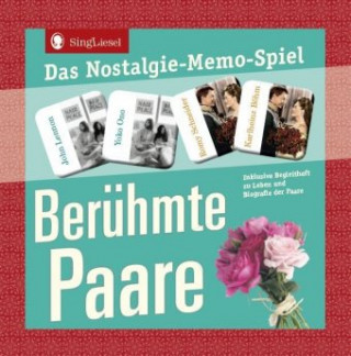 Gra/Zabawka Berühmte Paare - Das Memo-Spiel für Senioren SingLiesel Verlag