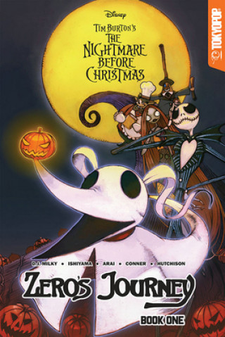 Książka Disney Manga: Tim Burton's The Nightmare Before Christmas - Zero's Journey Graphic Novel Book 1 D. J. Milky