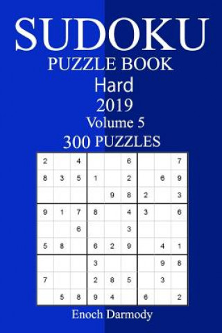 Carte 300 Hard Sudoku Puzzle Book 2019 Enoch Darmody