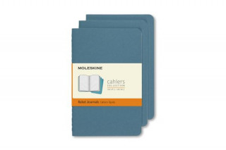 Könyv Set Of 3 Moleskine Pocket Ruled Cahier Journals Moleskine