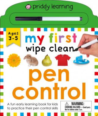 Kniha My First Wipe Clean: Pen Control ROGER PRIDDY