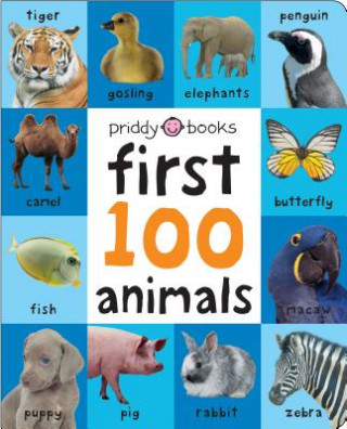 Carte First 100 Animals Padded (large) ROGER PRIDDY