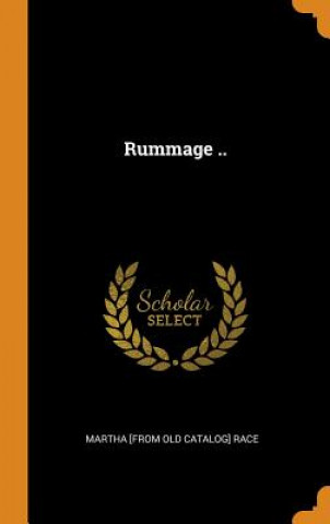 Knjiga Rummage .. MARTHA [FROM O RACE