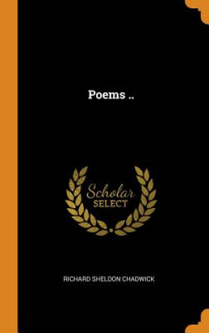Knjiga Poems .. RICHARD SH CHADWICK