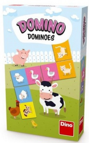 Hra/Hračka Domino Zvířátka 