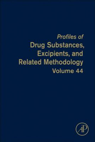 Könyv Profiles of Drug Substances, Excipients, and Related Methodology Harry G. Brittain