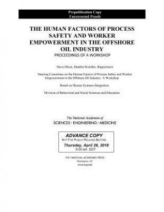 Carte The Human Factors of Process Safety and Worker Empowerment in the Offshore Oil Industry: Proceedings of a Workshop National Academies Of Sciences Engineeri