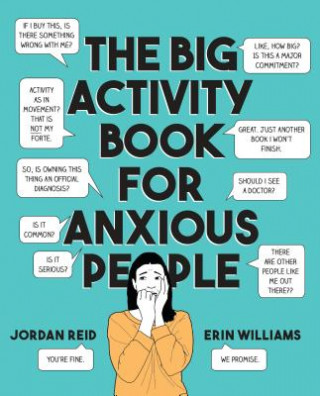 Kniha Big Activity Book for Anxious People Jordan Reid