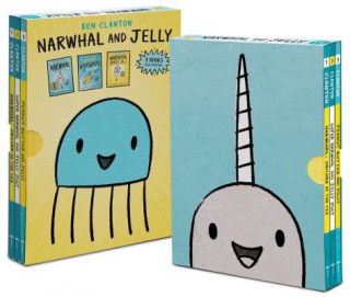 Книга Narwhal and Jelly Box Set (Paperback Books 1, 2, 3, and Poster) Ben Clanton