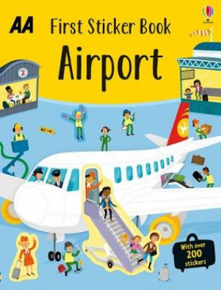 Kniha First Sticker Book Airport 