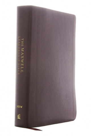 Książka Niv, Maxwell Leadership Bible, 3rd Edition, Leathersoft, Black, Comfort Print Thomas Nelson