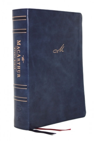 Carte Nkjv, MacArthur Study Bible, 2nd Edition, Leathersoft, Blue, Comfort Print: Unleashing God's Truth One Verse at a Time John F. Macarthur
