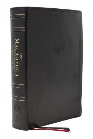 Carte Nkjv, MacArthur Study Bible, 2nd Edition, Leathersoft, Black, Comfort Print: Unleashing God's Truth One Verse at a Time John F. Macarthur