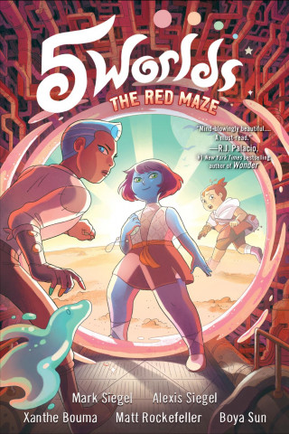 Carte 5 Worlds Book 3: The Red Maze Mark Siegel