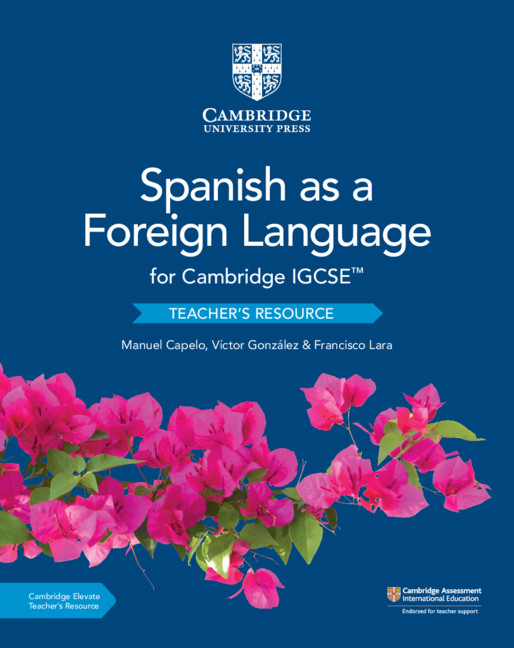 Book Cambridge IGCSE (TM) Spanish as a Foreign Language Teacher's Resource with Digital Access Manuel Capelo