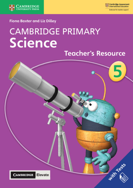 Книга Cambridge Primary Science Stage 5 Teacher's Resource with Cambridge Elevate Fiona Baxter