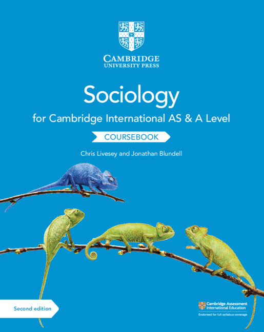 Book Cambridge International AS and A Level Sociology Coursebook Chris Livesey