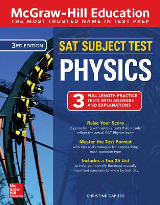 Carte McGraw-Hill Education SAT Subject Test Physics Third Edition Christine Caputo