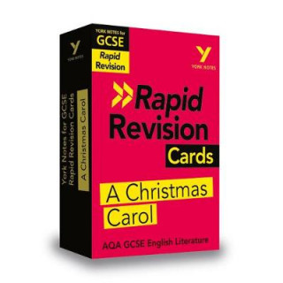 Materiale tipărite Christmas Carol  RAPID REVISION CARDS: York Notes for AQA GCSE (9-1) Lyn Lockwood