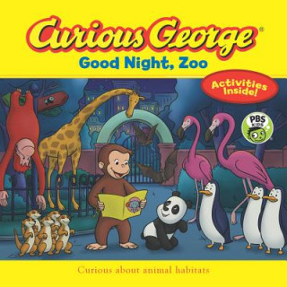 Kniha Curious George Good Night, Zoo (CGTV 8 x 8) H. A. Rey