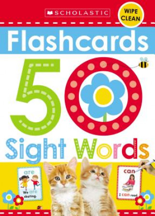 Книга 50 Sight Words Flashcards: Scholastic Early Learners (Flashcards) Scholastic