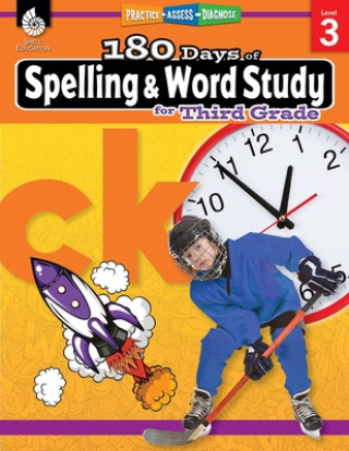 Carte 180 Days of Spelling and Word Study for Third Grade Shireen Rhoades