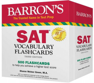 Tiskovina SAT Vocabulary Flashcards Sharon Weiner Green