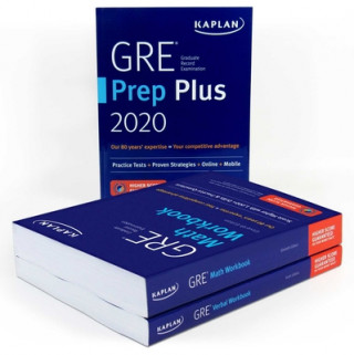Carte GRE Complete 2020: 3-Book Set: 6 Practice Tests + Proven Strategies + Online Kaplan Test Prep