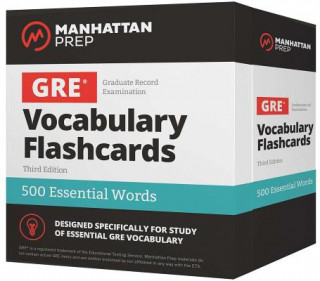 Tlačovina 500 Essential Words: GRE Vocabulary Flashcards Manhattan Prep
