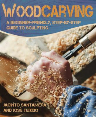 Kniha Woodcarving Jose Teixido