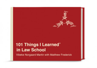 Könyv 101 Things I Learned in Law School Vibeke Norgaard Martin