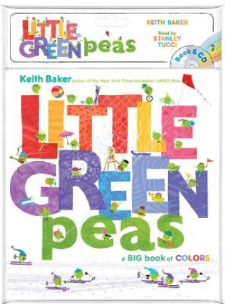 Carte Little Green Peas [With Audio CD] Keith Baker