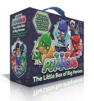 Книга The Little Box of Big Heroes (Boxed Set): Pj Masks Save the Library; Hero School; Super Cat Speed; Race to the Moon! Various