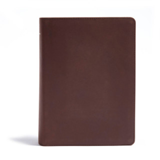 Könyv CSB He Reads Truth Bible, Brown Genuine Leather: Black Letter, Wide Margins, Notetaking Space, Reading Plans, Sewn Binding, Two Ribbon Markers, Easy-T Csb Bibles By Holman