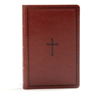 Książka KJV Large Print Personal Size Reference Bible, Brown Leathertouch Indexed Holman Bible Staff