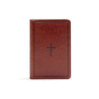 Carte KJV Large Print Compact Reference Bible, Brown Leathertouch Holman Bible Staff