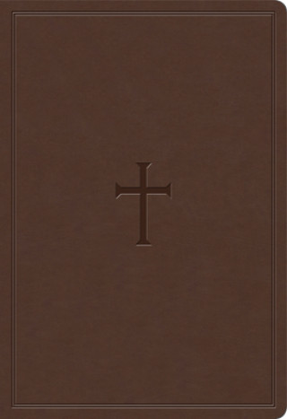 Książka KJV Super Giant Print Reference Bible, Brown Leathertouch Holman Bible Staff